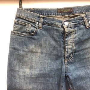 ETRO Slim, Straight  Light Blue Jeans, Men's 32